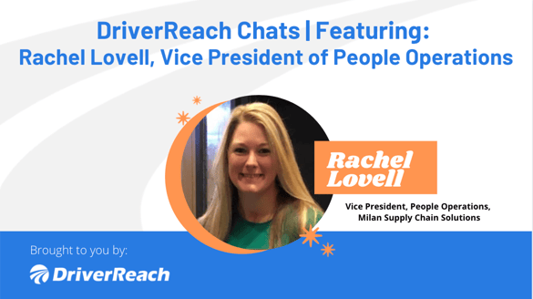 DriverReach Chats - Rachel Lovell
