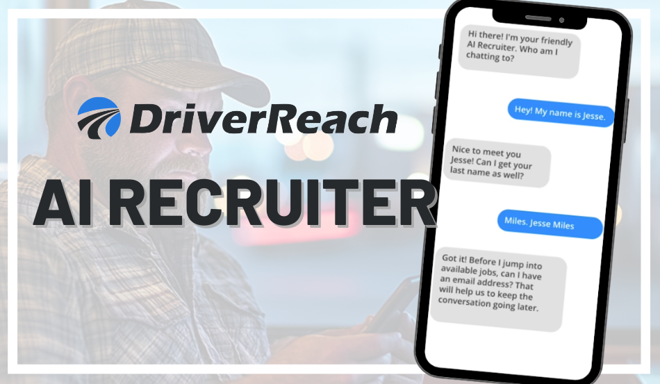 DriverReach Unveils AI Recruiter for Companies Hiring CDL Drivers 