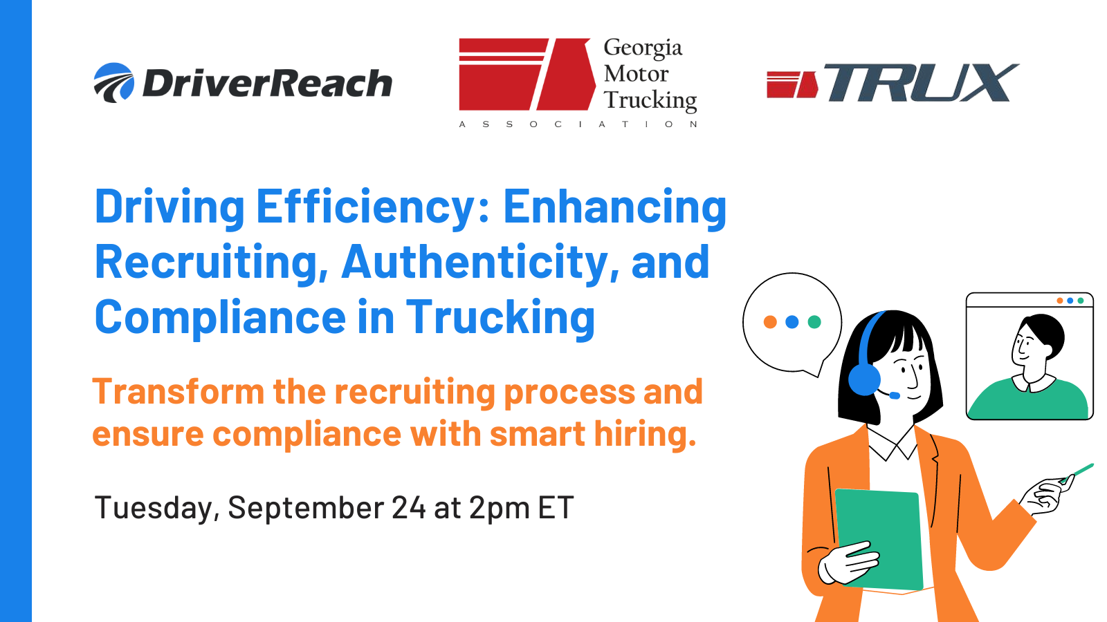 Driving Efficiency: Enhancing Recruiting, Authenticity, and Compliance in Trucking 