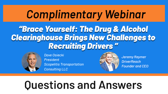 Webinar Q&A: 